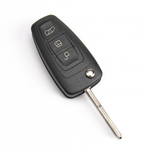 Ford Key Case With 3 Buttons - Aftermarket