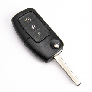 Ford Key Shell With 3 Button - Aftermarket
