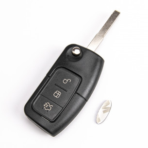 Ford Key Shell With 3 Button - Aftermarket