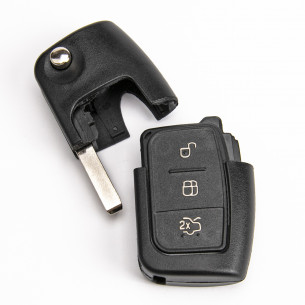 Ford Key Shell With 3 Button - Aftermarket