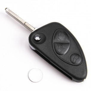 Alfa Romeo Key Case With 3 Buttons - Aftermarket