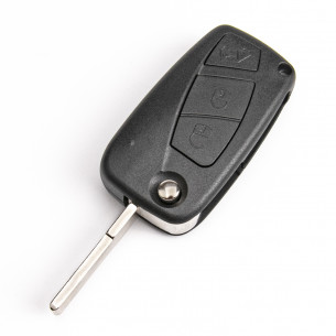 Fiat Key Shel With 3 Buttons - Aftermarket
