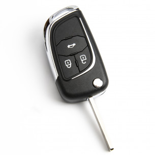 Key Conversion Kit With 3 Buttons for Chevrolet - Aftermarket