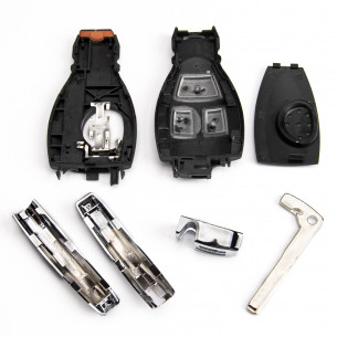 Key Conversion Kit for Mercedes A C E G ML With 3 Buttons - Aftermarket