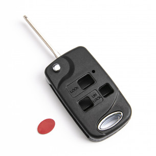 Toyota Key Conversion Kit With 3 Buttons - Aftermarket