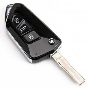 Key Conversion Kit for VW Transporter Golf Caddy With 3 Buttons - Aftermarket