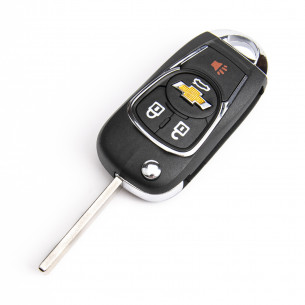 Chevrolet Key Conversion Kit With 4 Buttons - Aftermarket