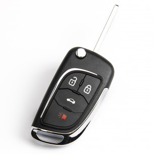 Chevrolet Key Conversion Kit With 4 Buttons - Aftermarket