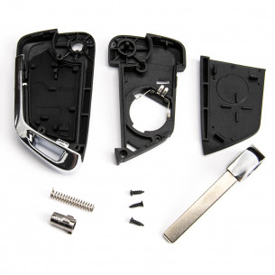 Opel Key Conversion Kit With 4 Buttons - Aftermarket