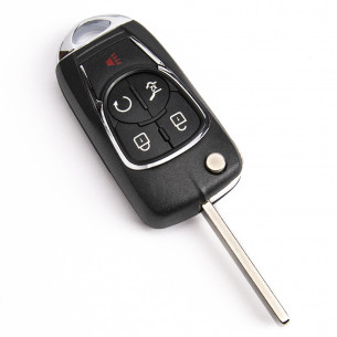 Chevrolet Key Conversion Kit With 5 Buttons - Aftermarket