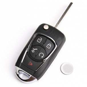 Chevrolet Key Conversion Kit With 5 Buttons - Aftermarket