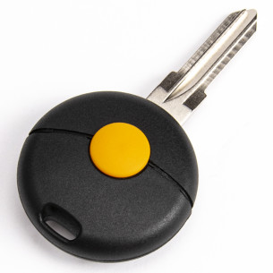 Smart Car Key Cover With 1 Button - Aftermarket