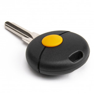 Smart Car Key Cover With 1 Button - Aftermarket