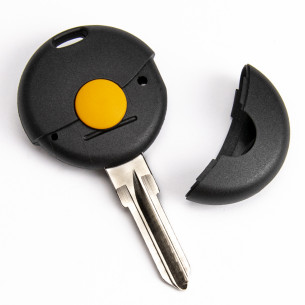 Smart Car Key Cover With 1 Button - Aftermarket