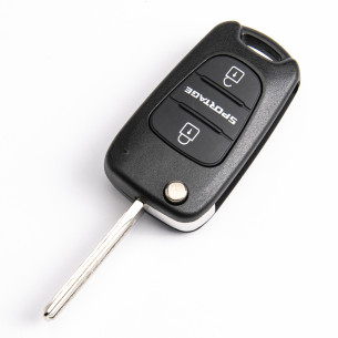 KIA Key Cover With 2 Buttons - Aftermarket