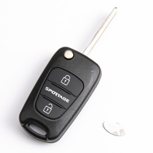KIA Key Cover With 2 Buttons - Aftermarket