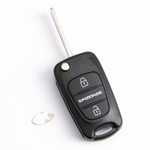 KIA Key Cover With 2 Buttons - Aftermarket
