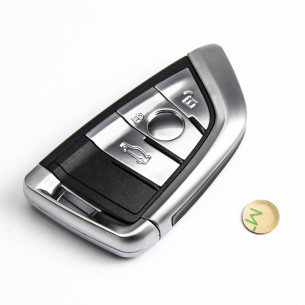 Remote Key Cover for BMW 3 5 6 7 X5 X6 Z4 with 3 Buttons - Aftermarket