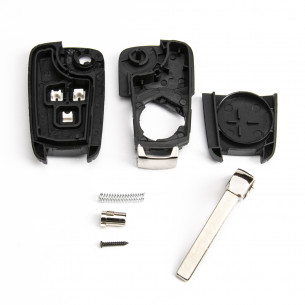 Chevrolet Flip Key Cover With 3 Buttons - Aftermarket