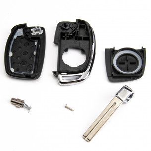 Hyundai Flip Key Cover With 3 Buttons - Aftermarket