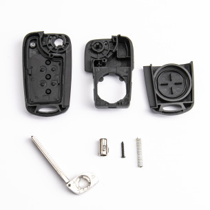 KIA Flip Key Cover With 3 Buttons - Aftermarket