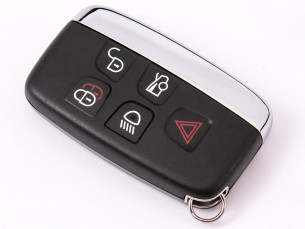 Jaguar Remote Key Cover With 5 Buttons - Aftermarket