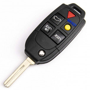 Volvo Key Cover With 5 Buttons - Aftermarket