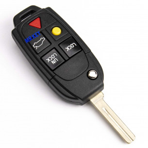 Volvo Key Cover With 5 Buttons - Aftermarket