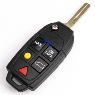 Volvo Key Cover With 5 Buttons - Aftermarket