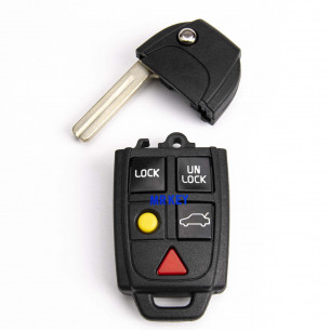Volvo Key Cover With 5 Buttons - Aftermarket