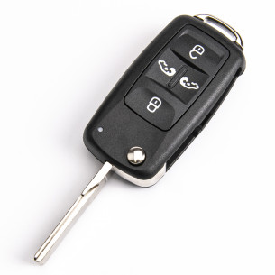 Key Cover for VW Seat Sharan Alhambra with 5 Buttons - Aftermarket