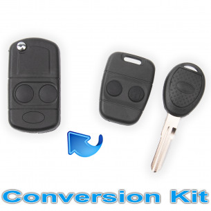 Key Cover Conversion Kit for Land Rover Nissan Lucas Rover With 2 Buttons - Aftermarket