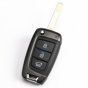 Hyundai Key Cover With 3 Buttons - Aftermarket