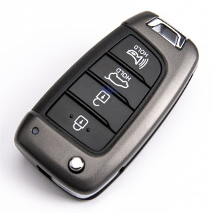 Hyundai Key Cover With 4 Buttons - Aftermarket