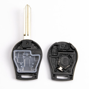 Nissan Key Cover with 2 Buttons - Aftermarket