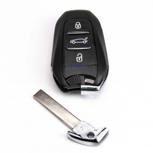 Peugeot Citroen Key Cover With 3 Buttons - Aftermarket