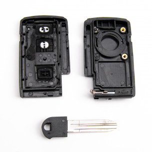 Key Cover for Toyota Prius Carmy Auris 890700F022 with 2 Buttons - Aftermarket