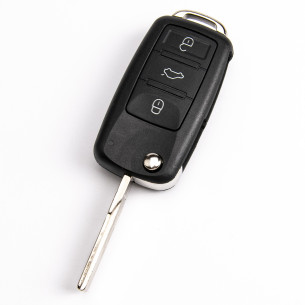 Key Cover for VW Touareg Phaeton With 3 Buttons - Aftermarket