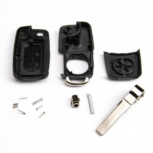 Key Cover for VW Touareg Phaeton With 3 Buttons - Aftermarket