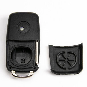 Key Cover for VW Touareg Phaeton With 3 Buttons - Aftermarket