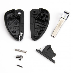 Alfa Romeo Key Cover With 2 Buttons - Aftermarket
