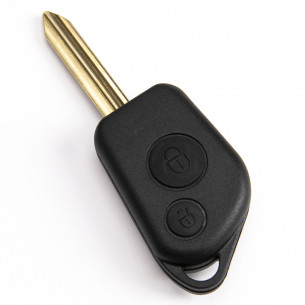 Citroen Peugeot Key Cover Repair Kit 2 Buttons - Aftermarket
