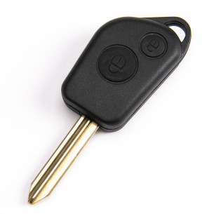 Citroen Peugeot Key Cover Repair Kit 2 Buttons - Aftermarket