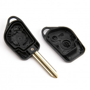 Citroen Peugeot Key Cover Repair Kit 2 Buttons - Aftermarket
