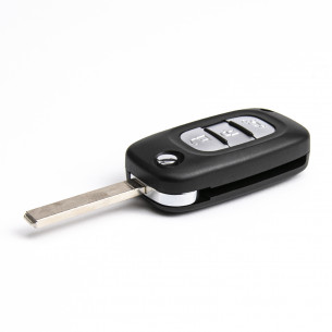 Smart Flip Key Cover With 3 Button - Aftermarket
