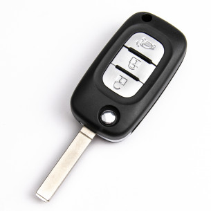 Smart Flip Key Cover With 3 Button - Aftermarket