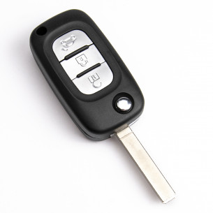 Smart Flip Key Cover With 3 Button - Aftermarket