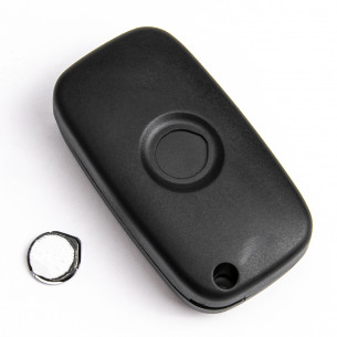 Smart Flip Key Cover With 3 Button - Aftermarket