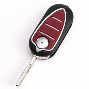 Alfa Romeo Key Cover With 3 Buttons - Aftermarket