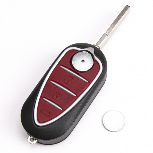 Alfa Romeo Key Cover With 3 Buttons - Aftermarket